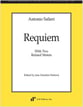 Requiem with Two Related Motets Study Scores sheet music cover